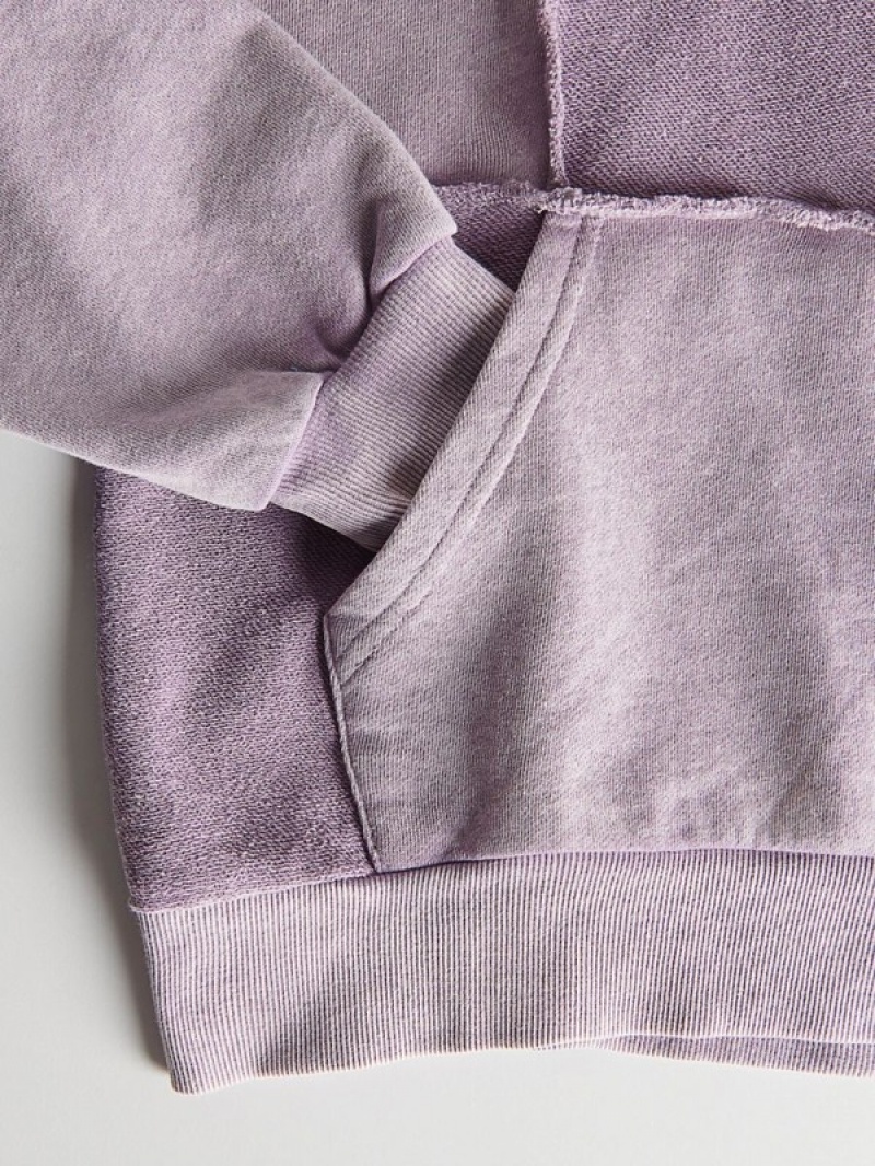 Reserved Jogging Top Sweatshirts Mädchen Lavendel | KXD-564109