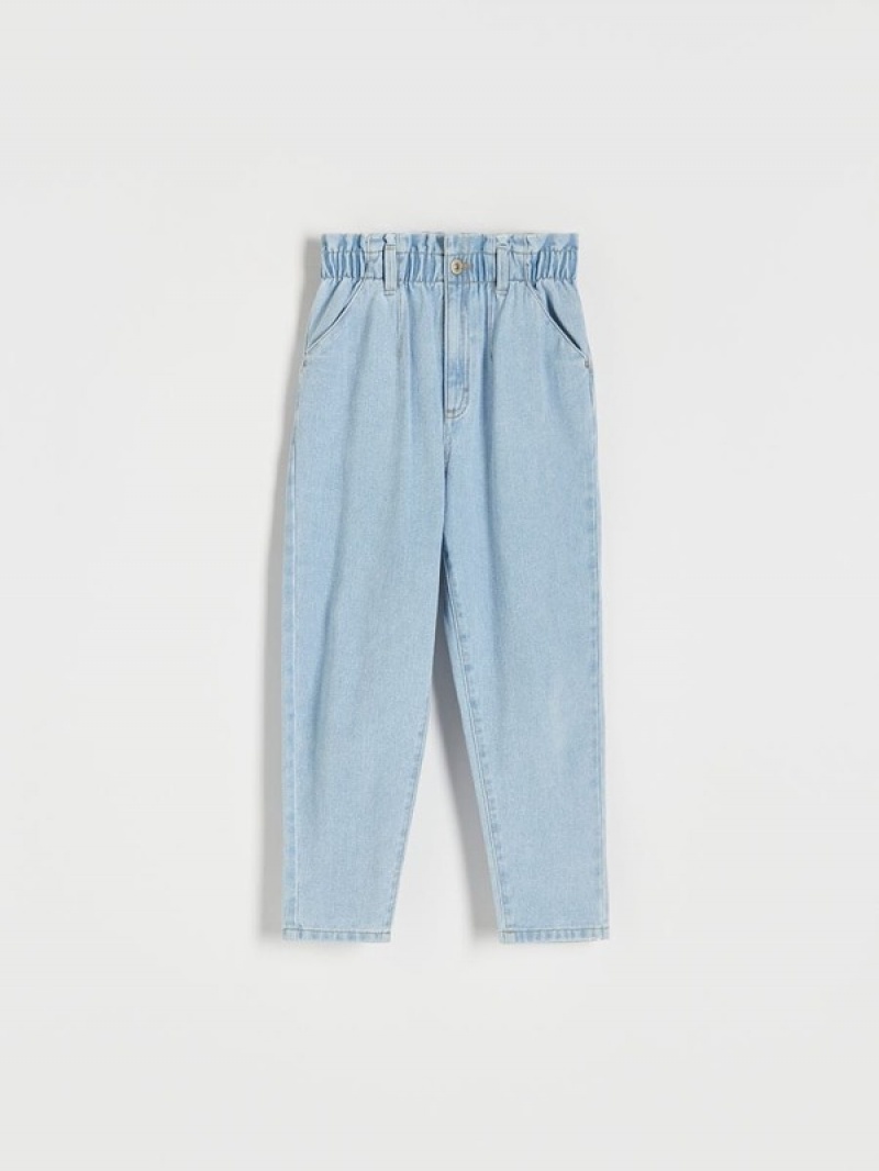 Reserved Klassische Denimgy Jeans Mädchen Blau | RHV-039451