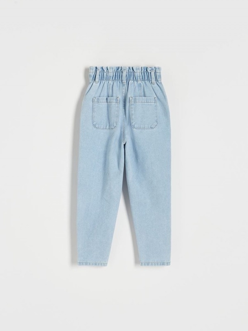 Reserved Klassische Denimgy Jeans Mädchen Blau | RHV-039451