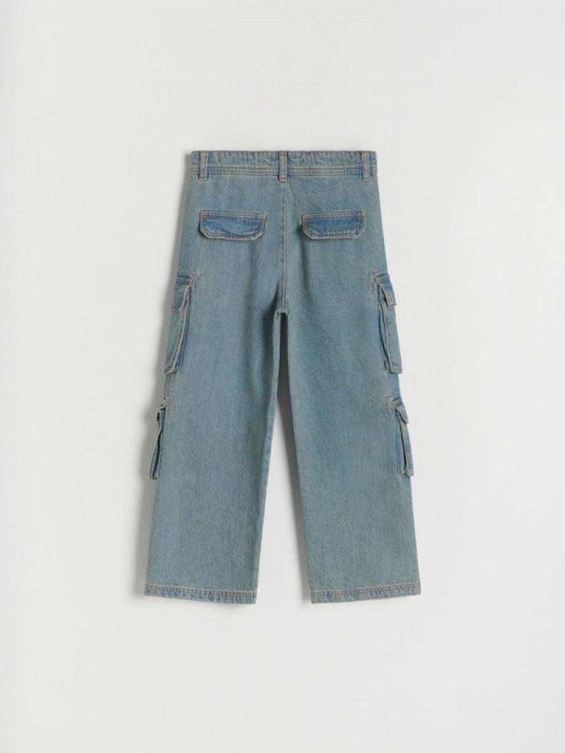 Reserved Klassische Jeans Jungen Blau | KYU-795480