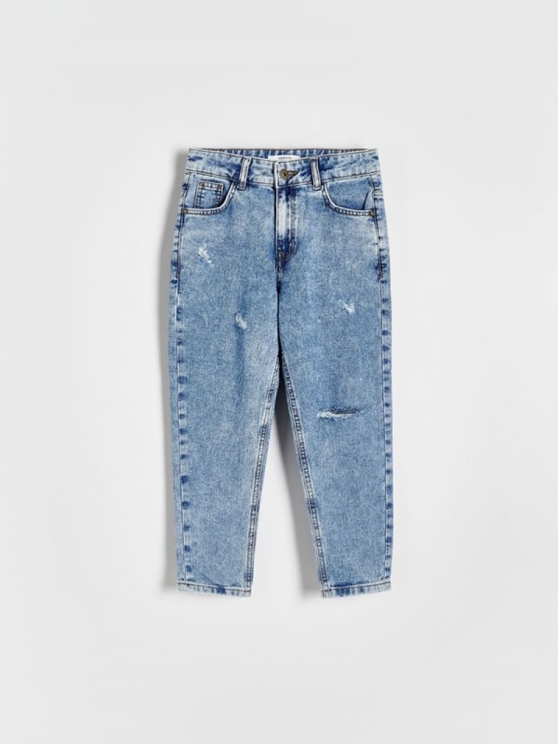 Reserved Klassische Jeans Jungen Blau | ROG-715268