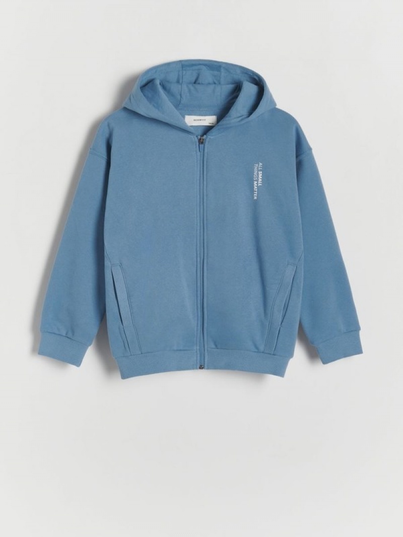 Reserved Klassische Pullover Jungen Grau Blau | DAE-137294