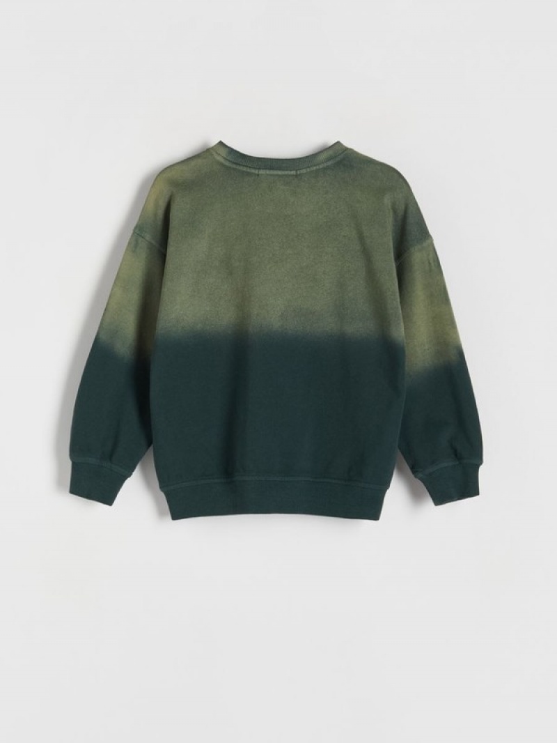 Reserved Klassische Pullover Jungen Grün | WUV-764210