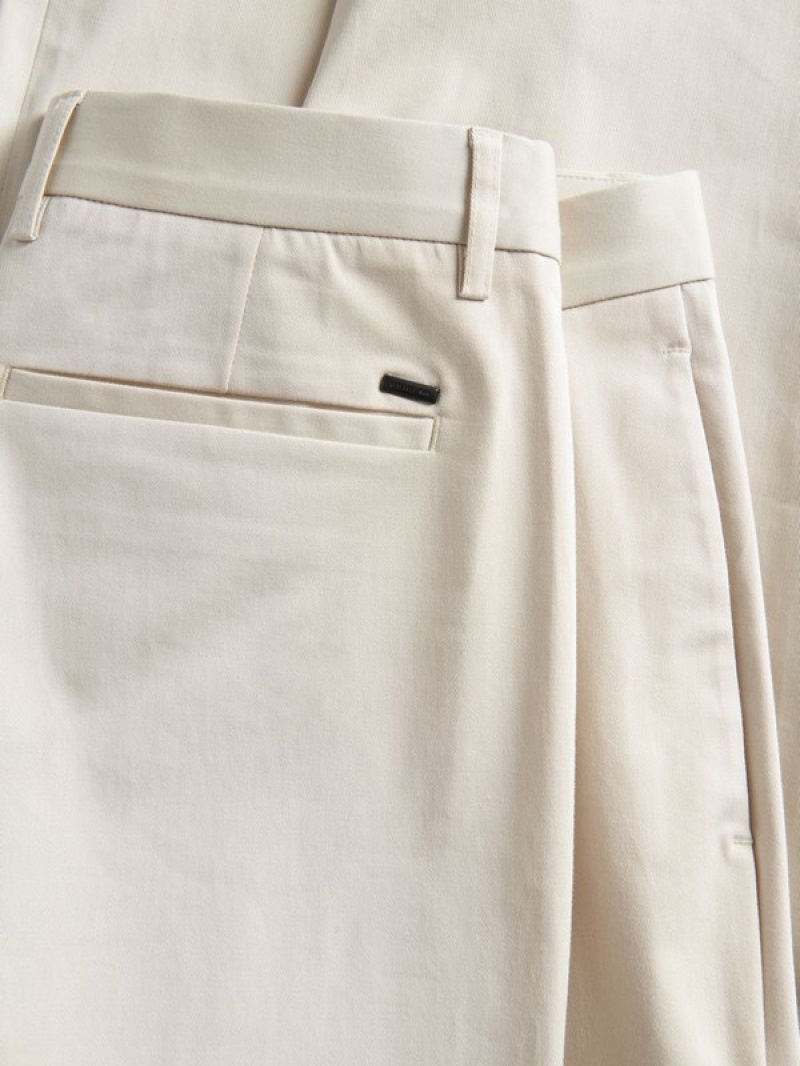 Reserved Leisure Fit Chino Hosen Herren Beige | XNU-902158