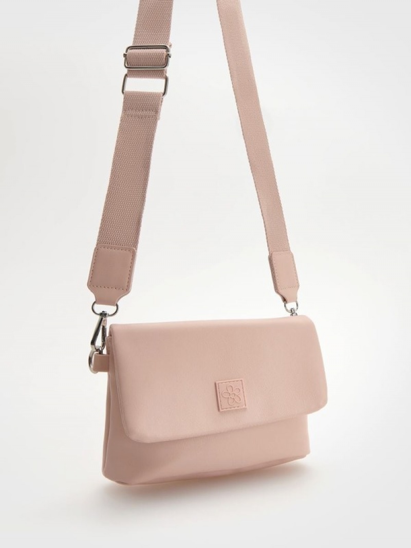 Reserved Messenger Taschen Mädchen Rosa | TBF-203986