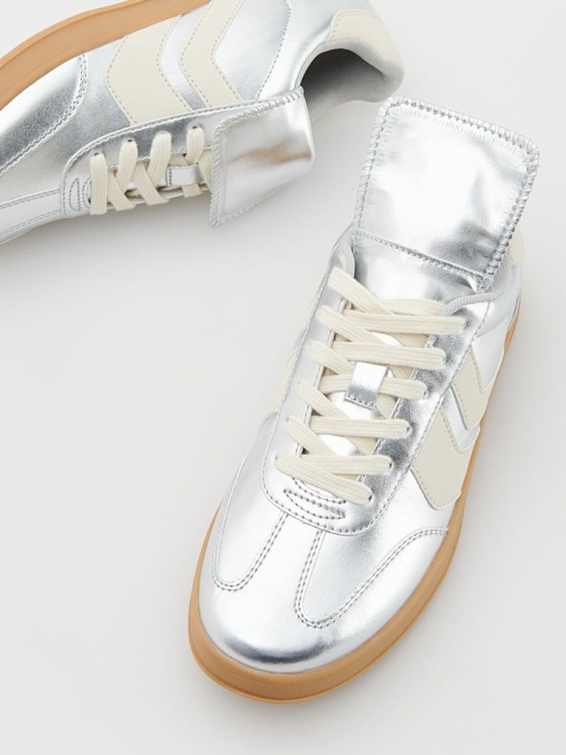 Reserved Metallised Sneakers Damen Mehrfarbig | IFX-510968