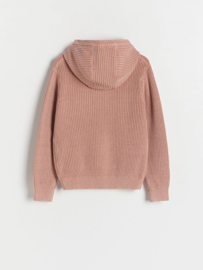 Reserved Mit Kapuze Pullover Jungen Rosa | OQH-641279