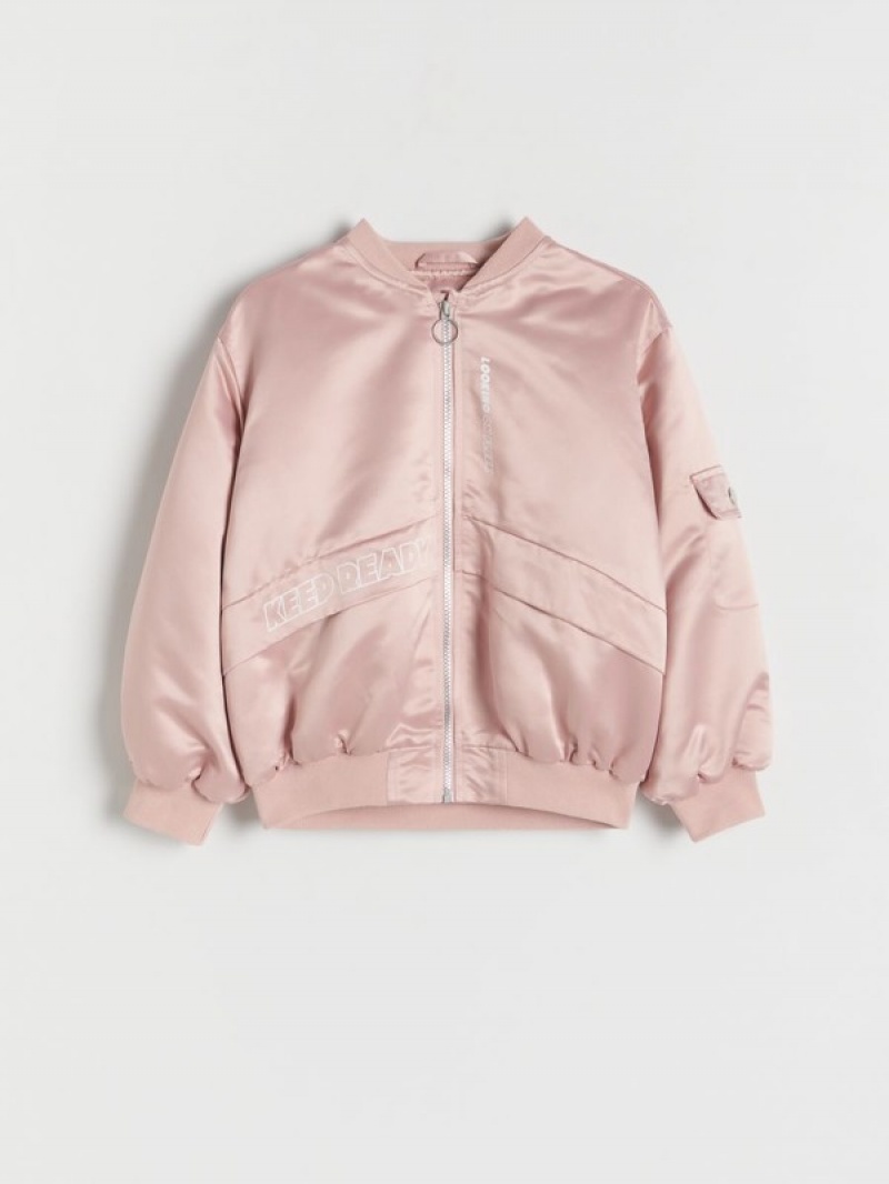 Reserved Outer Jacken Mädchen Rosa | BPX-947358