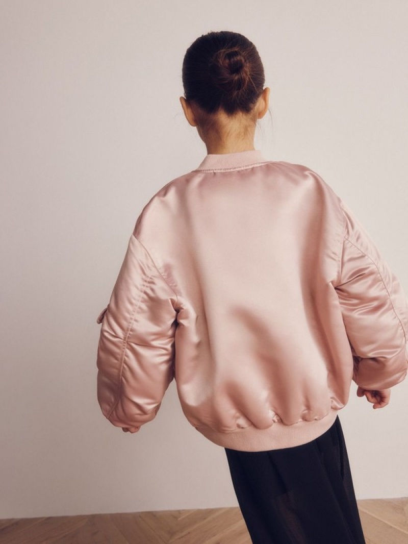 Reserved Outer Jacken Mädchen Rosa | BPX-947358