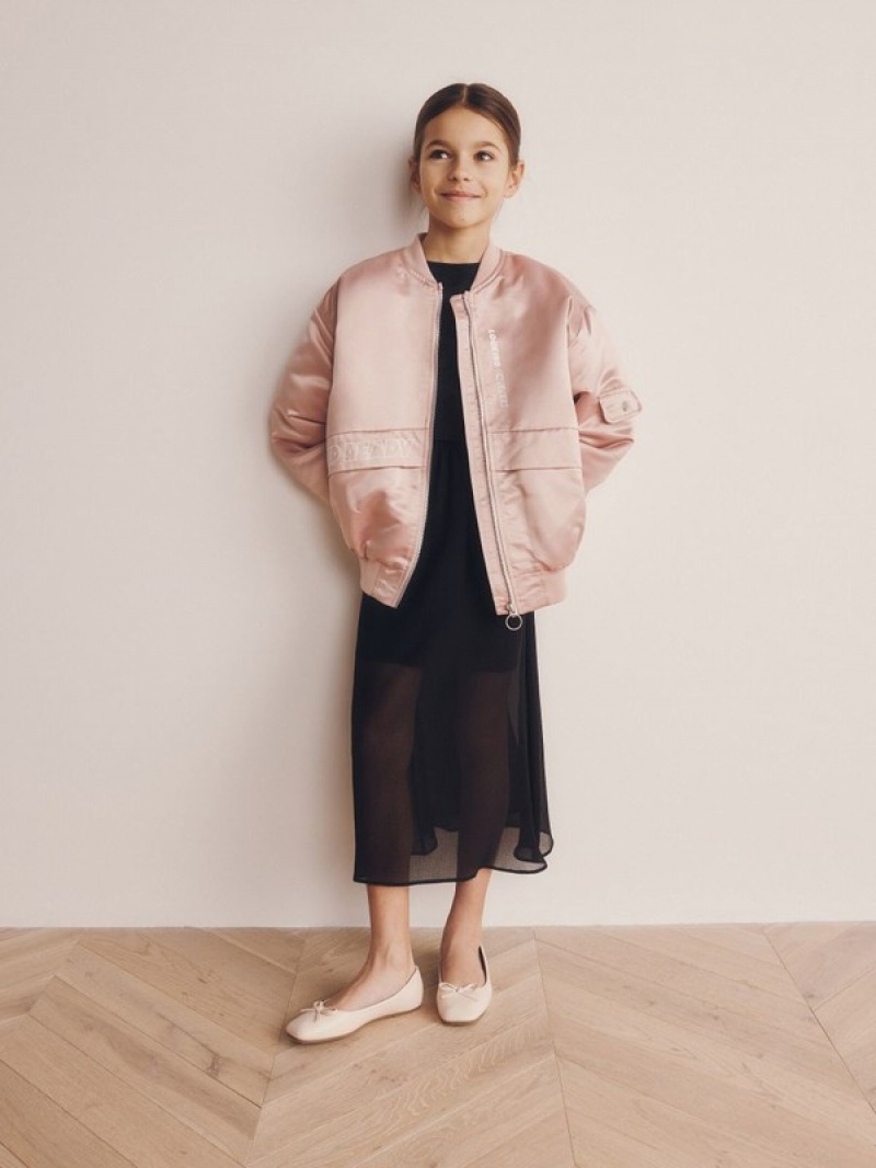 Reserved Outer Jacken Mädchen Rosa | BPX-947358