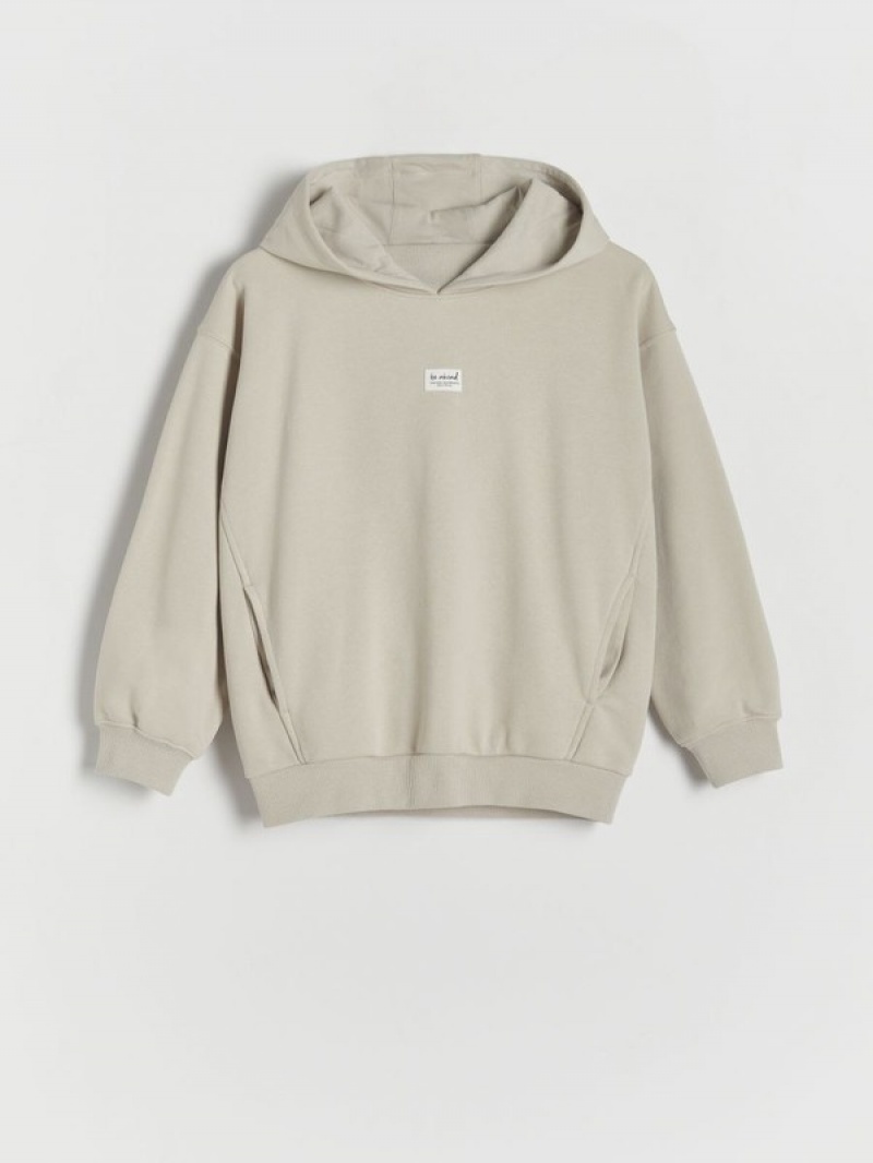 Reserved Oversized Pullover Jungen Beige | ZOB-218605