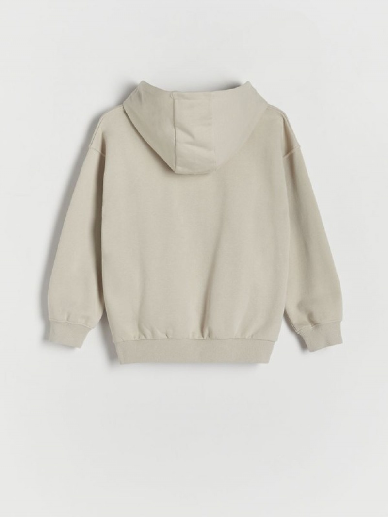 Reserved Oversized Pullover Jungen Beige | ZOB-218605