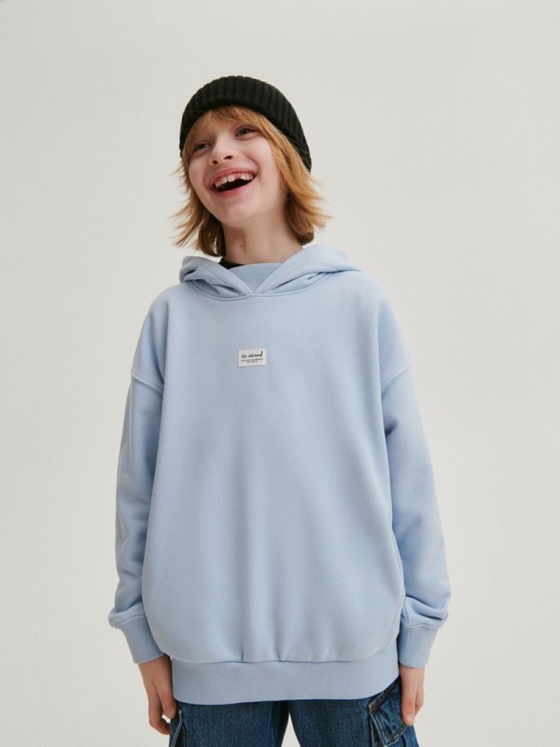 Reserved Oversized Pullover Jungen Blau | KHG-138590