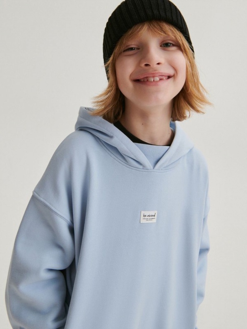 Reserved Oversized Pullover Jungen Blau | KHG-138590