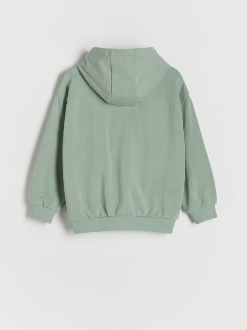 Reserved Oversized Pullover Jungen Hellolivgrün | AHF-617458