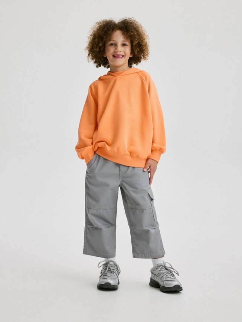 Reserved Oversized Pullover Jungen Koralle | OEF-672053