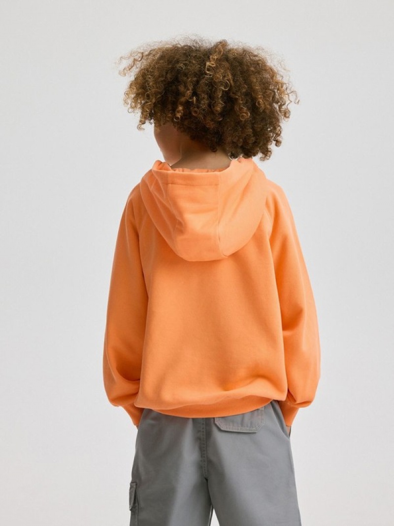 Reserved Oversized Pullover Jungen Koralle | OEF-672053