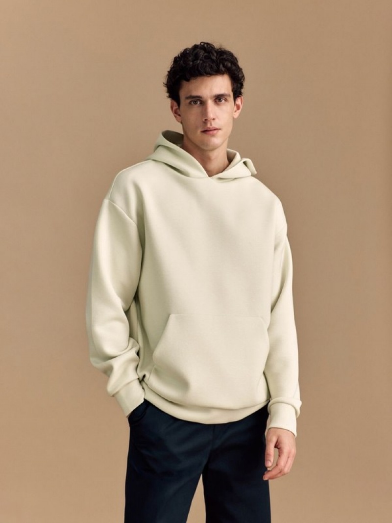 Reserved Plain Sweatshirts Herren Gelb | RLS-792086