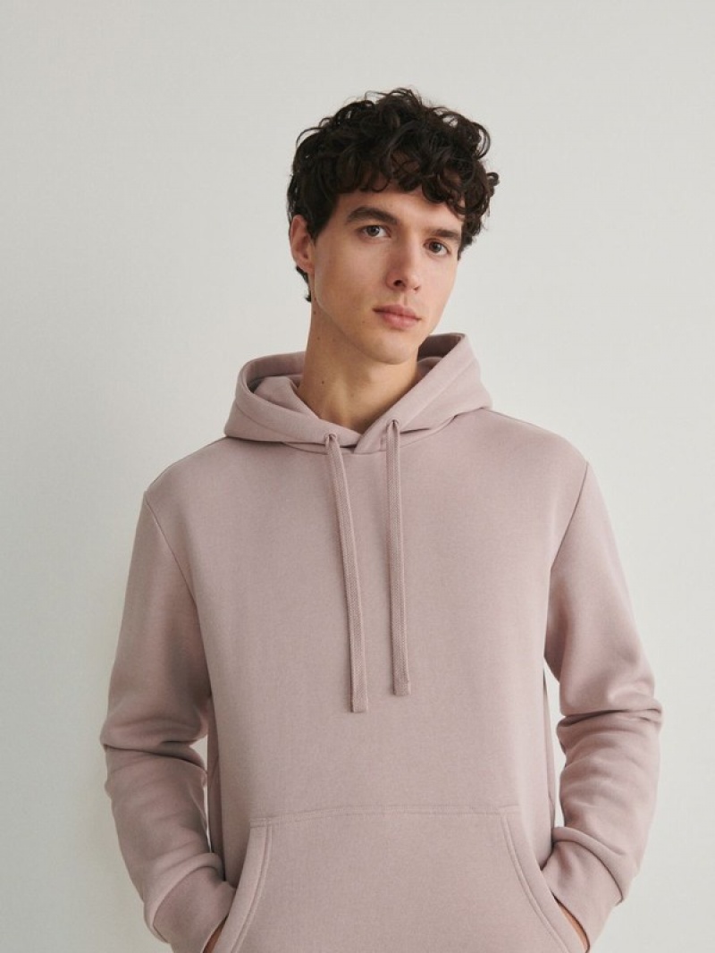 Reserved Plain Sweatshirts Herren Rosa | QLZ-083129