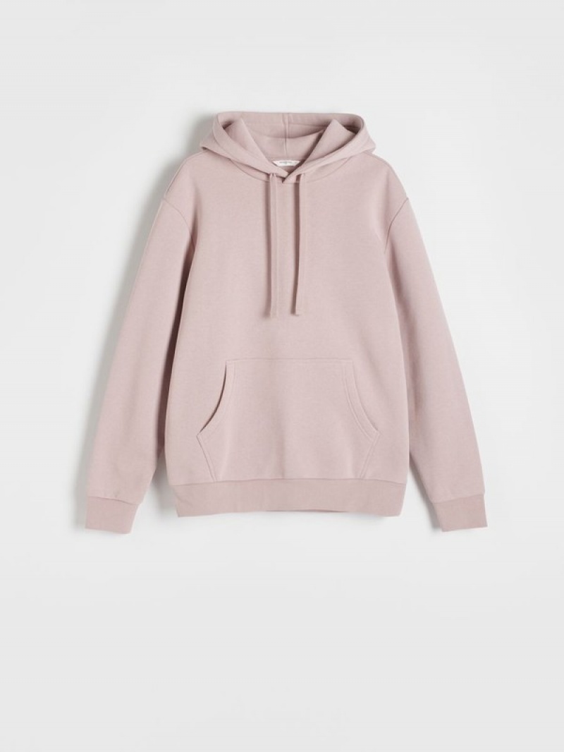 Reserved Plain Sweatshirts Herren Rosa | QLZ-083129