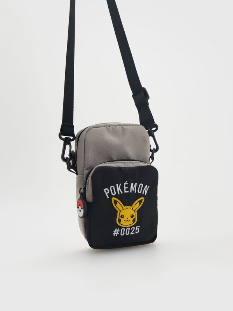 Reserved Pokémon Bum Taschen Mädchen Schwarz | XHI-405318