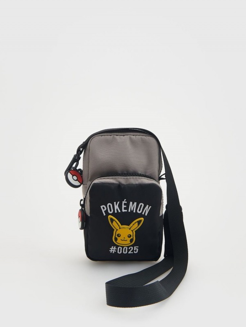 Reserved Pokémon Bum Taschen Mädchen Schwarz | XHI-405318