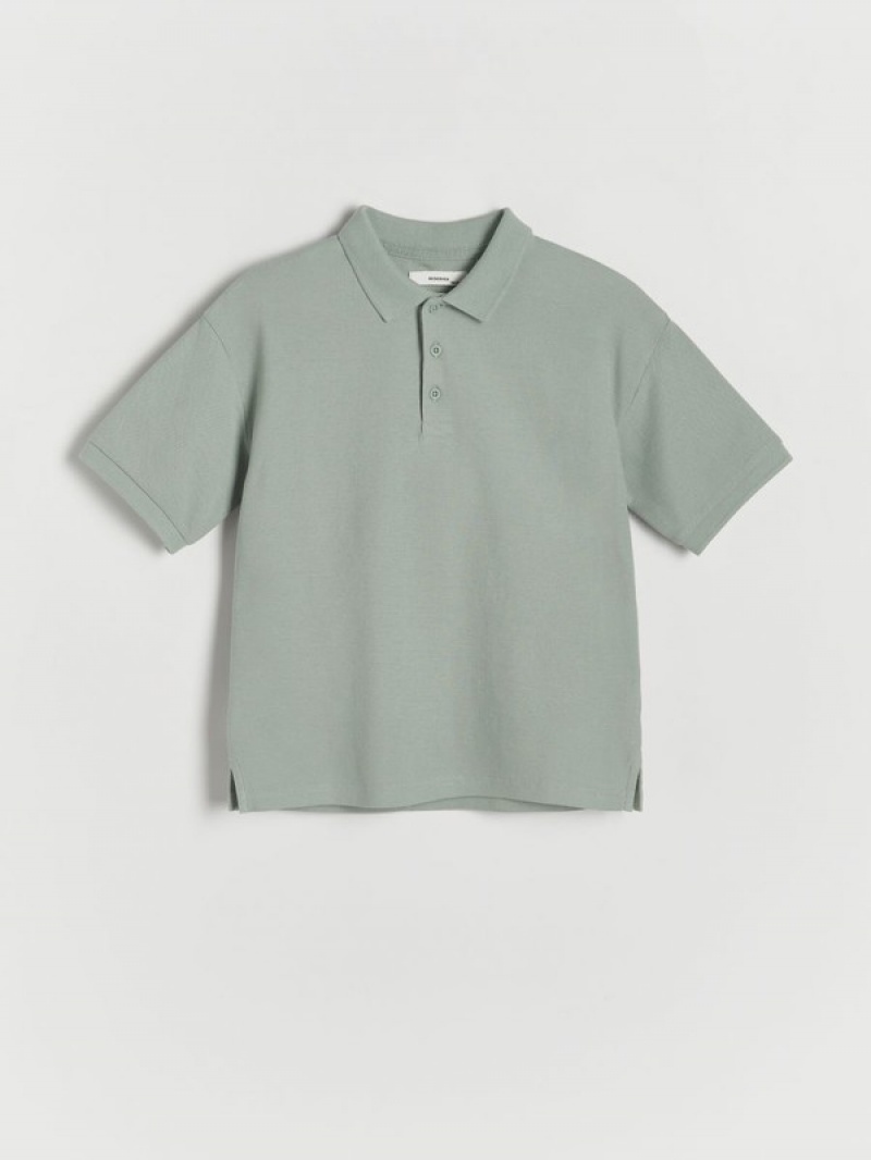 Reserved Polo T-shirts Jungen Grün | EMT-674395