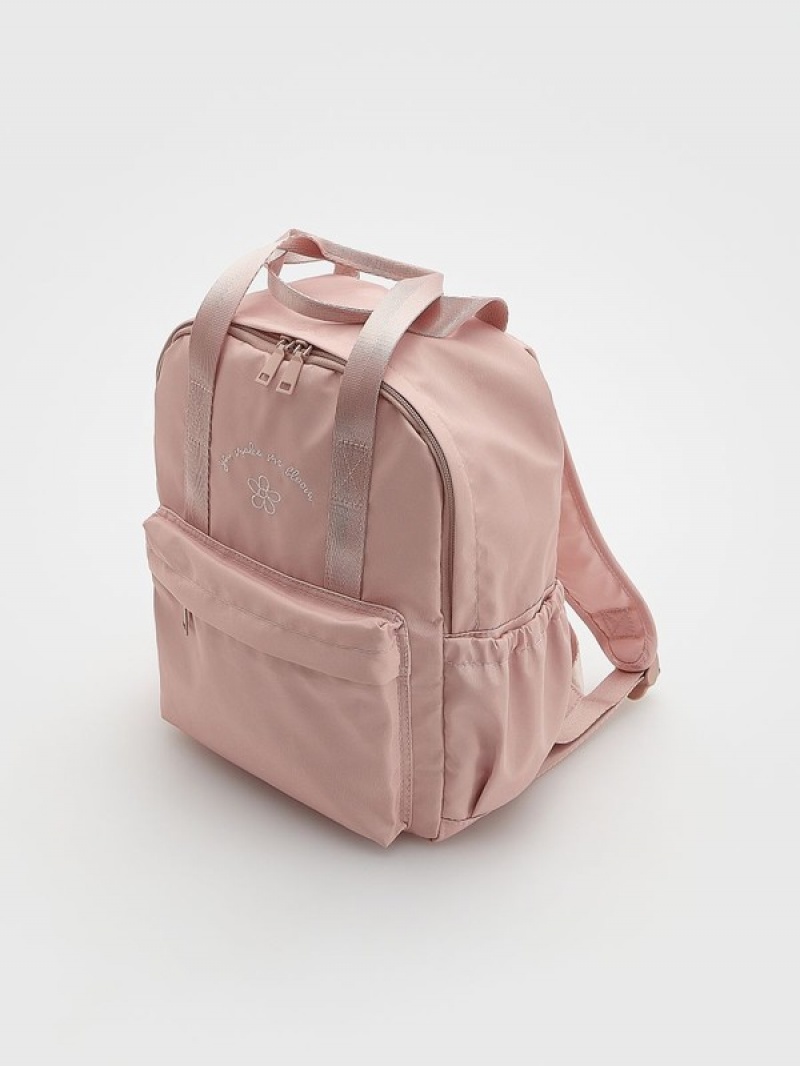 Reserved Rucksack Taschen Mädchen Rosa | QLF-148392