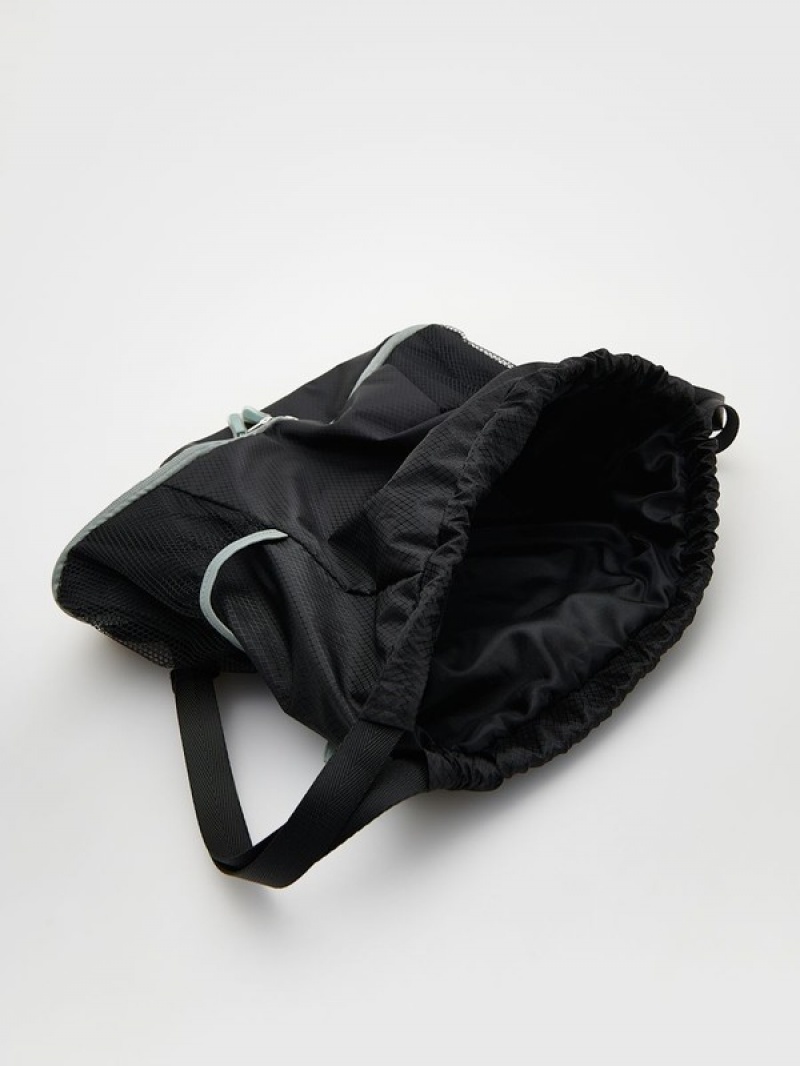 Reserved Rucksack Taschen Mädchen Schwarz | JGH-324865