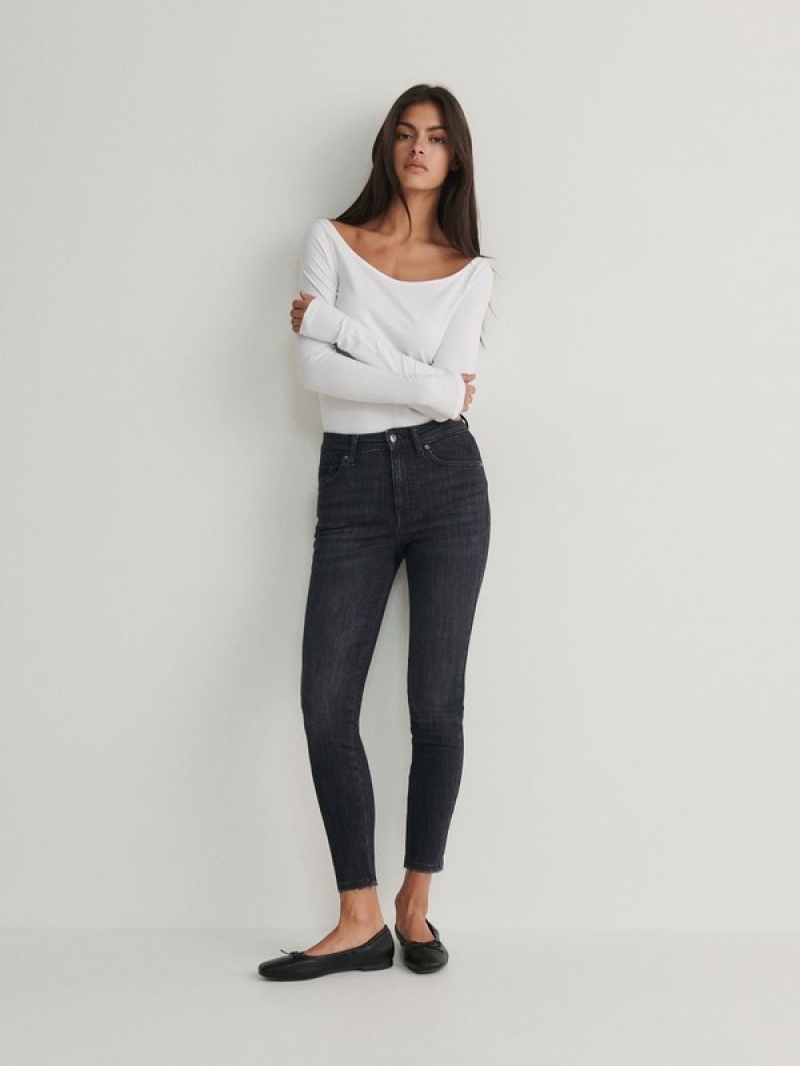 Reserved Sculpt Jeans Damen Grau | UTW-104785