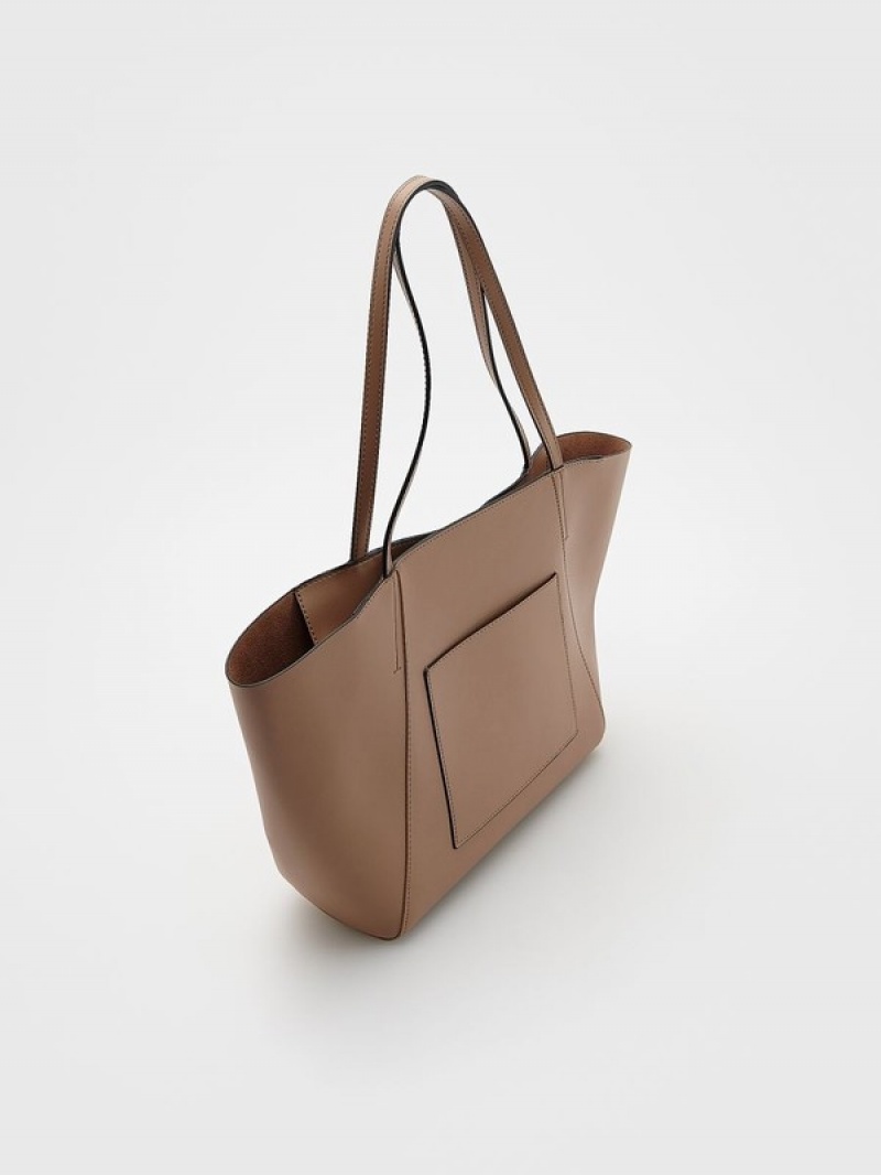 Reserved Shopper Taschen Damen Beige | INS-098315