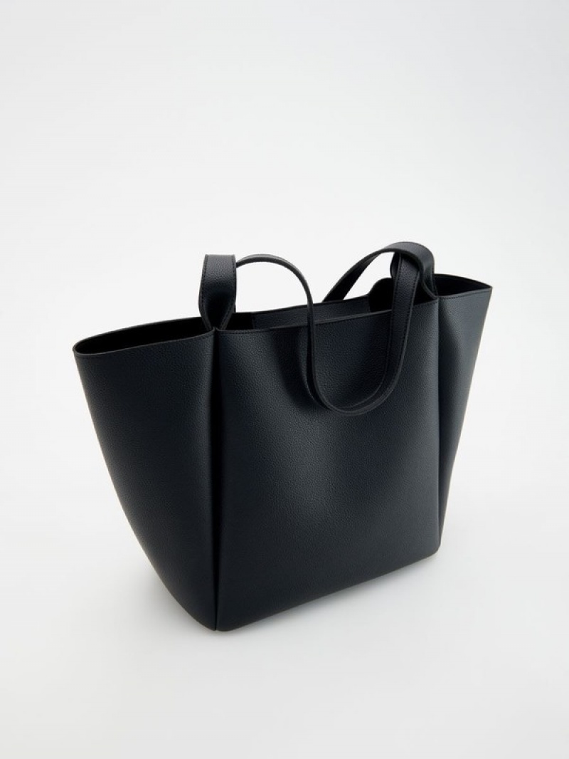 Reserved Shopper Taschen Damen Schwarz | HDX-057862