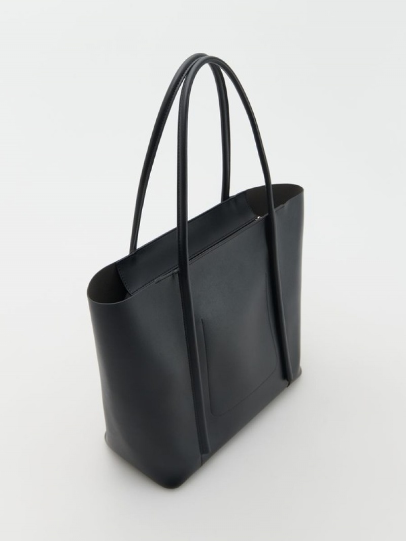 Reserved Shopper Taschen Damen Schwarz | MYG-840625