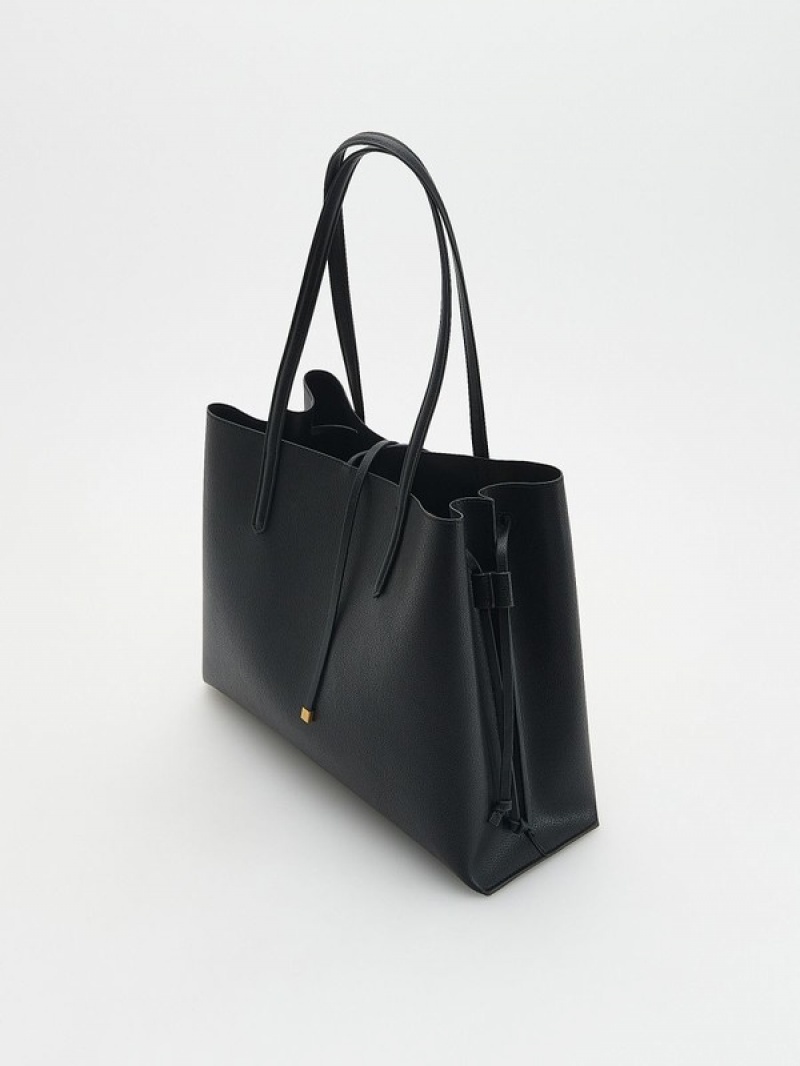 Reserved Shopper Taschen Damen Schwarz | BZE-368051