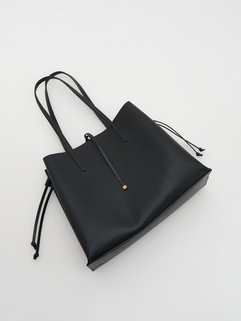 Reserved Shopper Taschen Damen Schwarz | BZE-368051