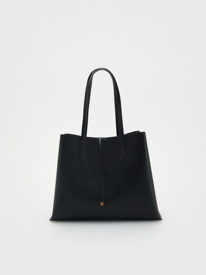 Reserved Shopper Taschen Damen Schwarz | BZE-368051