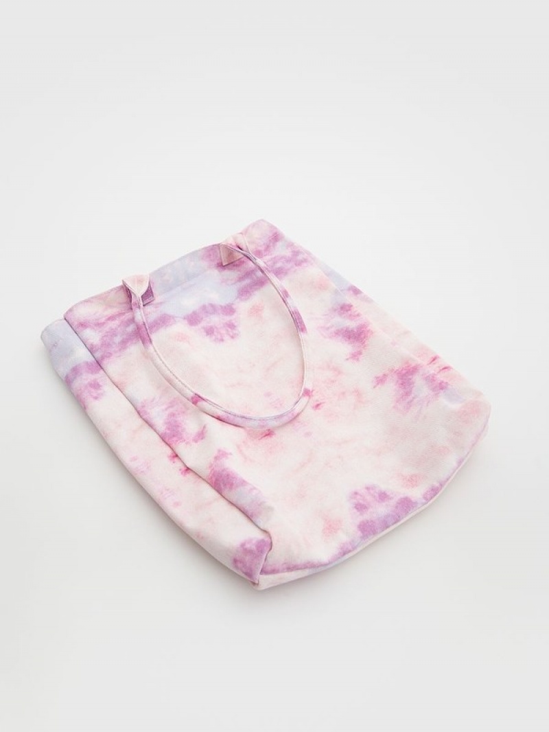 Reserved Shoppertie Dye Effect Taschen Mädchen Lavendel | FNY-075834