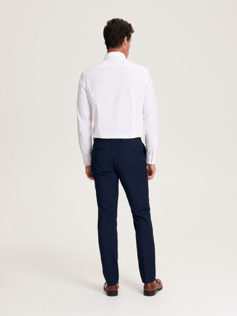 Reserved Slim Fit Anzüge Herren Navy | YPT-561920