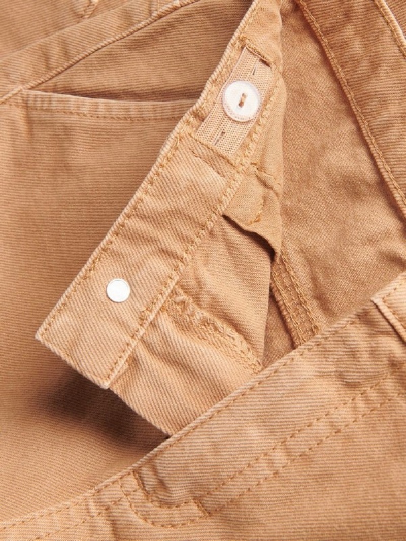 Reserved Weite Legcargo Pockets Jeans Mädchen Beige | HYM-568903